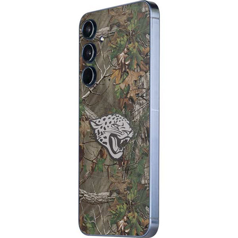 NFL Jacksonville Jaguars Realtree Xtra Green Camo Galaxy A35 5G Skin